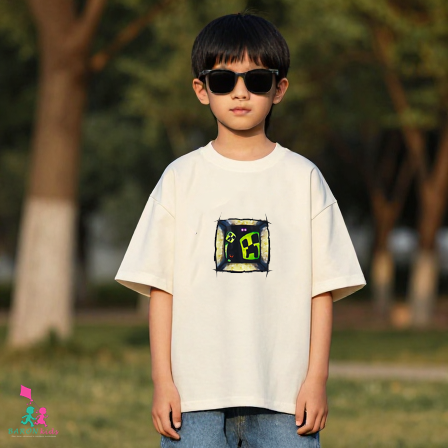 تیشرت  طرح  ماینکرافت  (7 تا 10 سال)