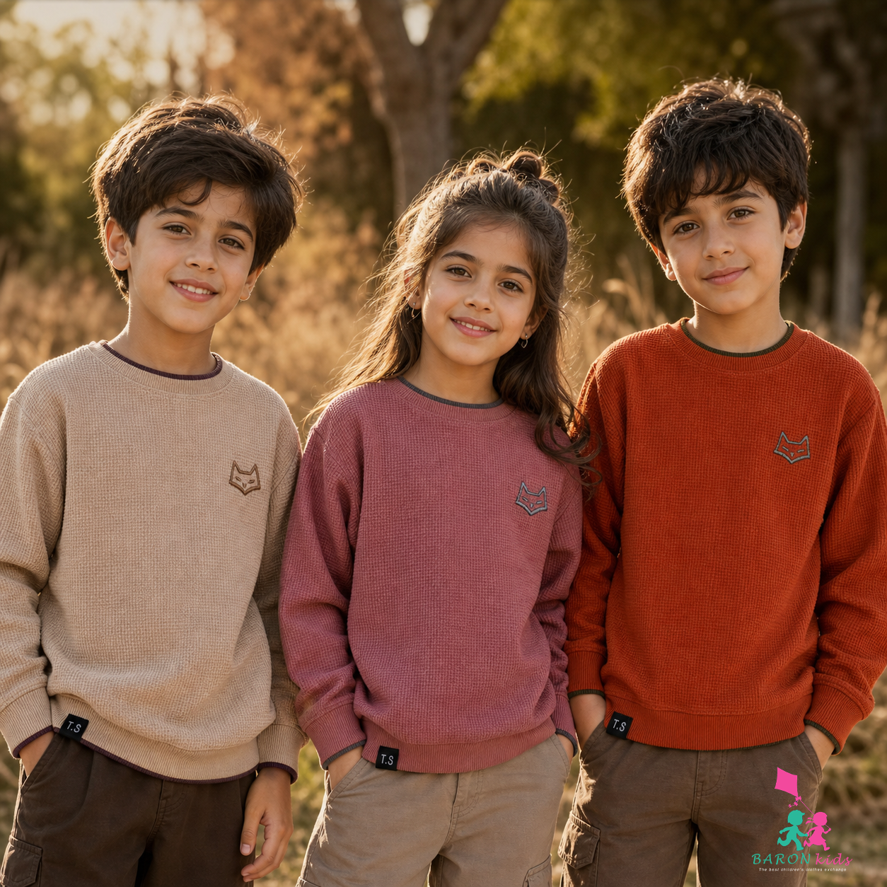 بلوز تک پاییزی پسرانه و دخترانه (2 تا 6 سال)