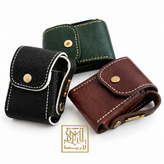 کیف تک جا سیگاری چرم طبیعی ((ریل 1 ))