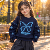 بلوز دخترانه پروانه (سایز 3 تا 7سال)