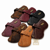 کاور عینک چرم طبیعی ((جوفیل))