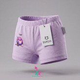 شورت عروسکی باکسر دخترانه ((سایز 2 تا 7 سال))